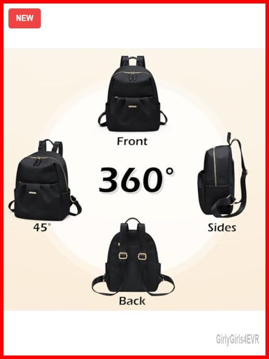 Small Cute Backpack Purse Lightweight Casual Daypack Travel Mini Backpack for main image 4